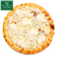 ピッコロッソ 4種チーズのピザ クアトロフォルマッジver.1